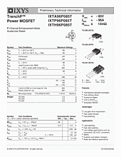 DataSheet IXTP96P085T pdf